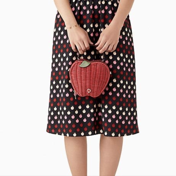 NEW KATE SPADE HONEY CRISP APPLE CROSSBODY BAG - Picture 4 of 8